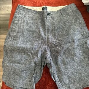 J. Crew Charcoal Men's Flat Front Shorts